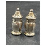 16 grams Sterling silver salt & pepper shakers