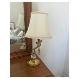 Vintage Heavy brass table lamp