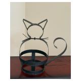 Cat decor (some rust chipping paint)