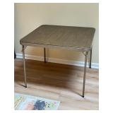 Vintage card table
