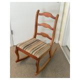 Petite vintage rocking chair