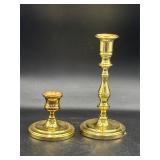 Baldwin brass candle holders