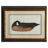 Signed limited edition December Snow Canada Goose