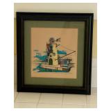 SAINT CROIX, VI  - Original art STILLWELL 14x16ï¿½