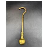 Vintage  brass damper pull