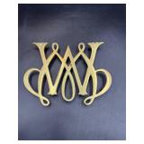 vintage Virginia Metalcrafters brass trivet