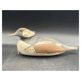 Signed R.W. CRAFT Hooded Merganser decoy