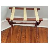 Vintage luggage rack