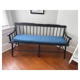 Vintage bench spindle-back Deacon's bench