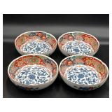 4 CHIKUSAI KILN JAPAN IMARI PATTERN bowl