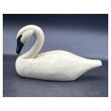 Small vintage swan decoy