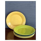 6 colorful PIER 1 plates