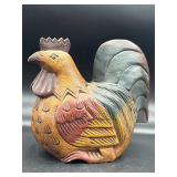 Vintage carved wooden carved rooster