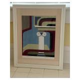 16x20ï¿½ framed Greek Ionic STILLWELL PRINT