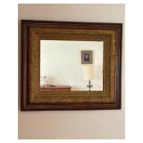 30.5x26.5ï¿½ vintage mirror flawed frame
