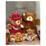 Vintage Gerber bear and more plush bears