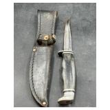 vintage Case XX 2 FINN USA FIXED BLADE KNIFE