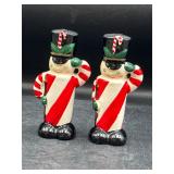 VTG JAPAN Candy Cane Soldiers S&P Shakers