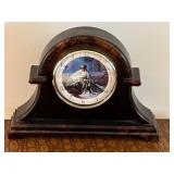 Untested plastic Jesus mantel clock