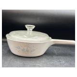 Country Cornflower Corning ware sauce pan