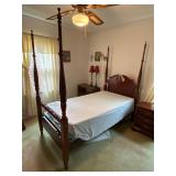 Vintage twin bed