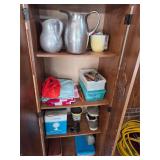 Contents of cabinet