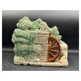 vintage McCoy  planter Down by the Old Mill Stream