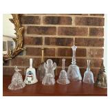 Lot of 8 vintage bells