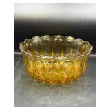 Vintage anchor hocking amber serving bowl