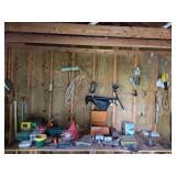 Contents of storage shed see all photos