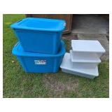 Empty totes
