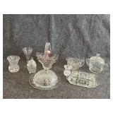 Assorted glassware lot