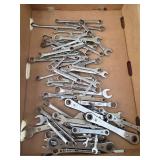 Assorted wrenches