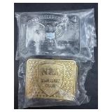 Vintage NRA BELT BUCKLES