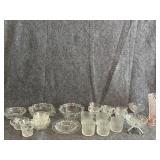 Assorted glassware lot