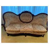 antique Victorian-style sofa
