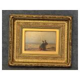 Ornately Framed  oil painting 24x20'
