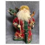 woodland Santa Claus figurine