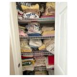 Bathroom linen closet