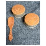 vintage celluloid vanity dresser set
