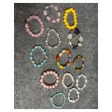 Costume jewelry bracelets