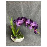 Large Artificial Potted Orchid Plant