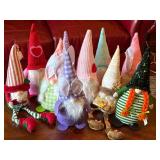 Holiday gnomes home decor