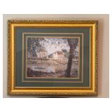 repro print Alfred Sisley Villeneuve-la-Garenne