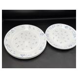 4 dinner 4 salad Corelle plates
