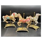The American Carousel horses by Tobin Fraley