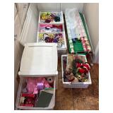 Holiday Christmas wrapping supplies