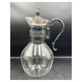 vintage mid-century heat-proof glass carafe