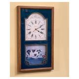 vintage Ingraham quartz wall clock