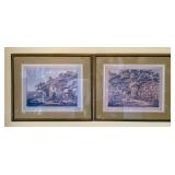 George Moreland framed prints MORNING & EVENING